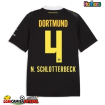 Camisa de Futebol Borussia Dortmund Nico Schlotterbeck #4 Equipamento Secundário 2026-27 Manga Curta